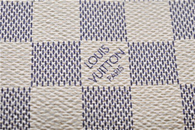 Authentic Louis Vuitton Damier Azur Iena PM Shoulder Tote Bag N44039 LV 8703F