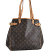 Authentic Louis Vuitton Monogram Batignolles Vertical Tote Bag M51153 LV 8706E