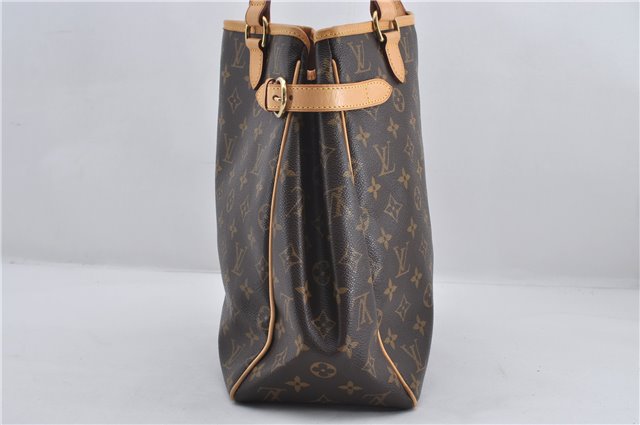 Authentic Louis Vuitton Monogram Batignolles Vertical Tote Bag M51153 LV 8706E