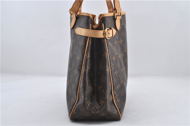 Authentic Louis Vuitton Monogram Batignolles Vertical Tote Bag M51153 LV 8706E