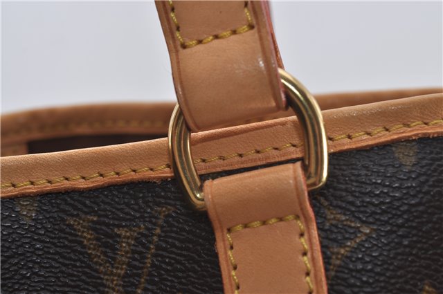 Authentic Louis Vuitton Monogram Batignolles Vertical Tote Bag M51153 LV 8706E