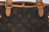 Authentic Louis Vuitton Monogram Batignolles Vertical Tote Bag M51153 LV 8706E