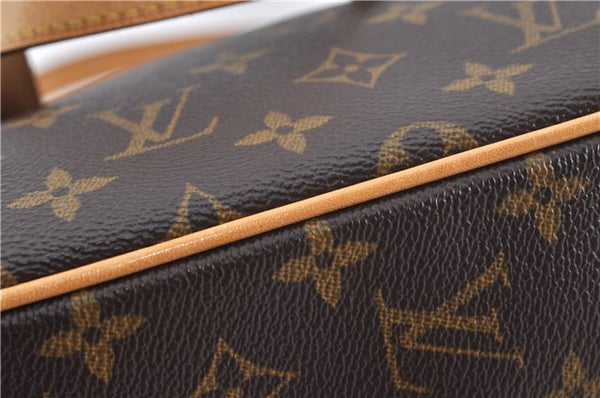 Authentic Louis Vuitton Monogram Batignolles Vertical Tote Bag M51153 LV 8706E