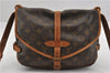 Authentic Louis Vuitton Monogram Saumur 30 Shoulder Cross Bag M42256 LV 8711F