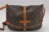Authentic Louis Vuitton Monogram Saumur 30 Shoulder Cross Bag M42256 LV 8711F