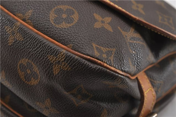 Authentic Louis Vuitton Monogram Saumur 30 Shoulder Cross Bag M42256 LV 8711F