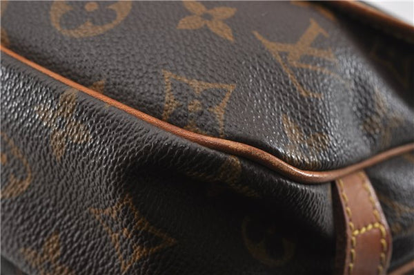 Authentic Louis Vuitton Monogram Saumur 30 Shoulder Cross Bag M42256 LV 8711F