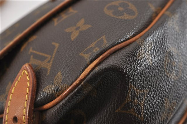 Authentic Louis Vuitton Monogram Saumur 30 Shoulder Cross Bag M42256 LV 8711F