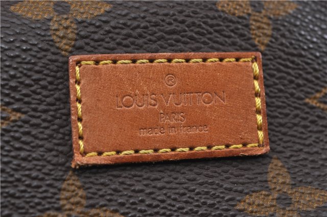Authentic Louis Vuitton Monogram Saumur 30 Shoulder Cross Bag M42256 LV 8711F