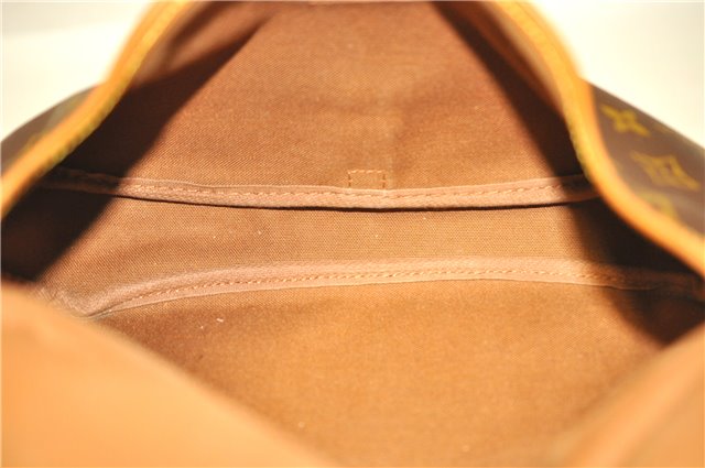Authentic Louis Vuitton Monogram Saumur 30 Shoulder Cross Bag M42256 LV 8711F