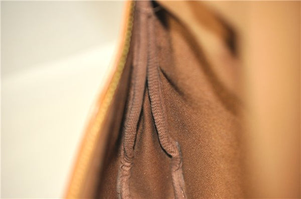 Authentic Louis Vuitton Monogram Saumur 30 Shoulder Cross Bag M42256 LV 8711F