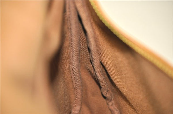 Authentic Louis Vuitton Monogram Saumur 30 Shoulder Cross Bag M42256 LV 8711F