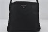 Authentic PRADA Vintage Nylon Tessuto Shoulder Bag Black 8712E