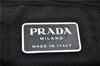 Authentic PRADA Vintage Nylon Tessuto Shoulder Bag Black 8712E