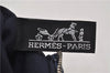 Authentic HERMES Bolide Pouch MiniMini Purse Canvas Leather Blue 8715D