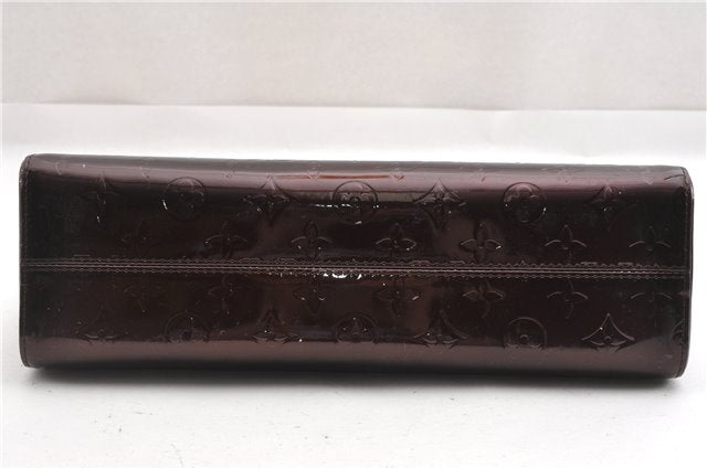 Auth Louis Vuitton Vernis Roxbury Drive 2Way Hand Bag Wine Red M91995 LV 8715F