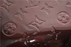 Auth Louis Vuitton Vernis Roxbury Drive 2Way Hand Bag Wine Red M91995 LV 8715F