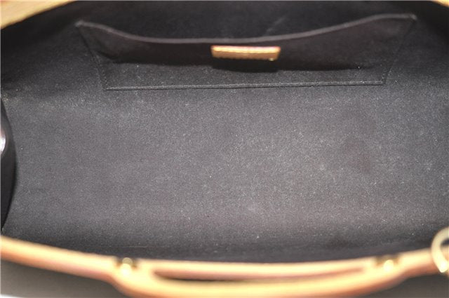 Auth Louis Vuitton Vernis Roxbury Drive 2Way Hand Bag Wine Red M91995 LV 8715F