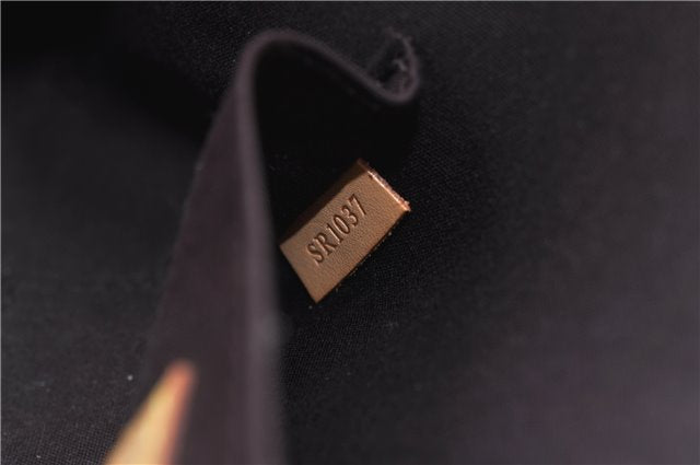 Auth Louis Vuitton Vernis Roxbury Drive 2Way Hand Bag Wine Red M91995 LV 8715F