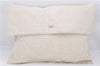 Authentic HERMES Clutch Hand Bag Purse Cotton Ivory 8716D