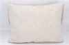 Authentic HERMES Clutch Hand Bag Purse Cotton Ivory 8716D