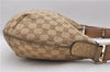 Auth GUCCI Sherry Line Shoulder Cross Bag GG Canvas Leather 181092 Beige 8718C