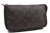 Authentic LOUIS VUITTON Monogram Pochette Accessoires Pouch M51980 LV Junk 8719C