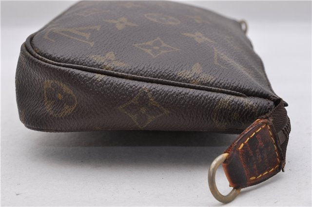 Authentic LOUIS VUITTON Monogram Pochette Accessoires Pouch M51980 LV Junk 8719C