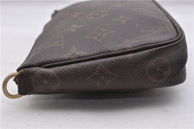 Authentic LOUIS VUITTON Monogram Pochette Accessoires Pouch M51980 LV Junk 8719C