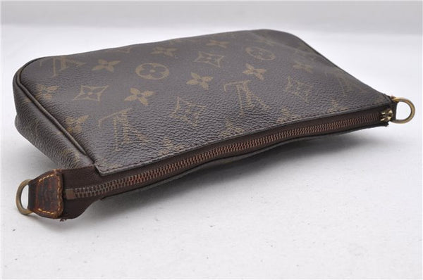 Authentic LOUIS VUITTON Monogram Pochette Accessoires Pouch M51980 LV Junk 8719C