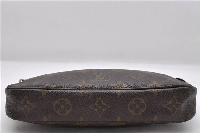 Authentic LOUIS VUITTON Monogram Pochette Accessoires Pouch M51980 LV Junk 8719C