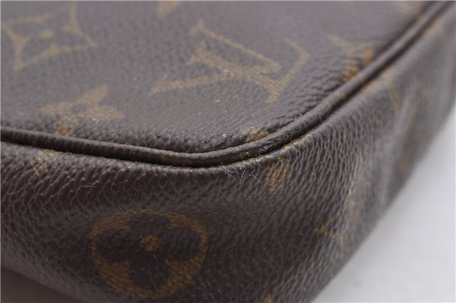 Authentic LOUIS VUITTON Monogram Pochette Accessoires Pouch M51980 LV Junk 8719C