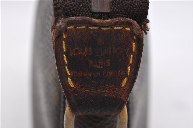 Authentic LOUIS VUITTON Monogram Pochette Accessoires Pouch M51980 LV Junk 8719C