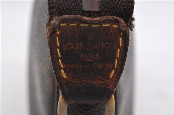 Authentic LOUIS VUITTON Monogram Pochette Accessoires Pouch M51980 LV Junk 8719C