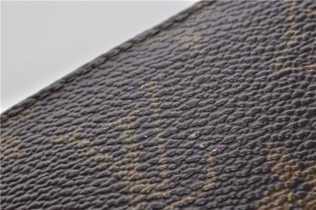 Authentic LOUIS VUITTON Monogram Pochette Accessoires Pouch M51980 LV Junk 8719C