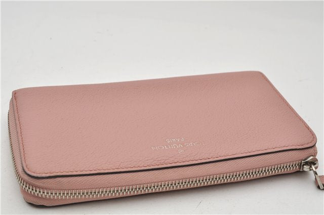 Authentic Louis Vuitton Parnassea Portefeuille Comet Wallet Pink M60148 LV 8726E