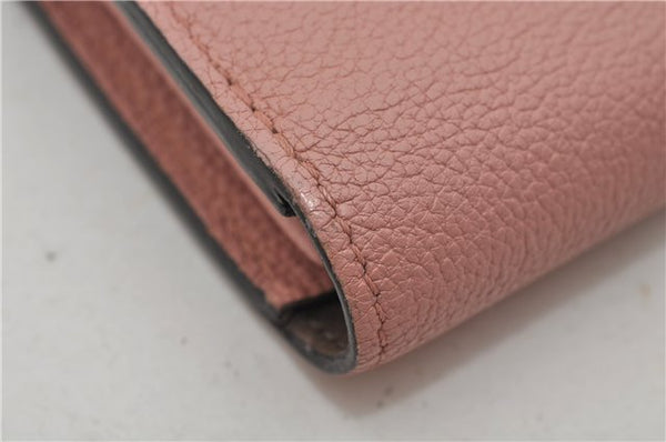 Authentic Louis Vuitton Parnassea Portefeuille Comet Wallet Pink M60148 LV 8726E