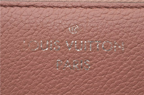 Authentic Louis Vuitton Parnassea Portefeuille Comet Wallet Pink M60148 LV 8726E