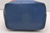 Authentic Louis Vuitton Epi Noe Bi-color Red x Blue M44084 Drawstring Bag 8732F