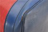 Authentic Louis Vuitton Epi Noe Bi-color Red x Blue M44084 Drawstring Bag 8732F