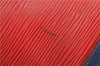 Authentic Louis Vuitton Epi Noe Bi-color Red x Blue M44084 Drawstring Bag 8732F