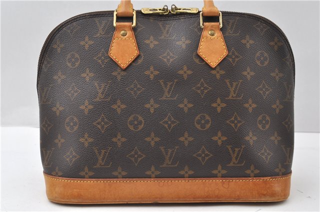 Authentic Louis Vuitton Monogram Alma Hand Bag Purse M51130 LV 8734F