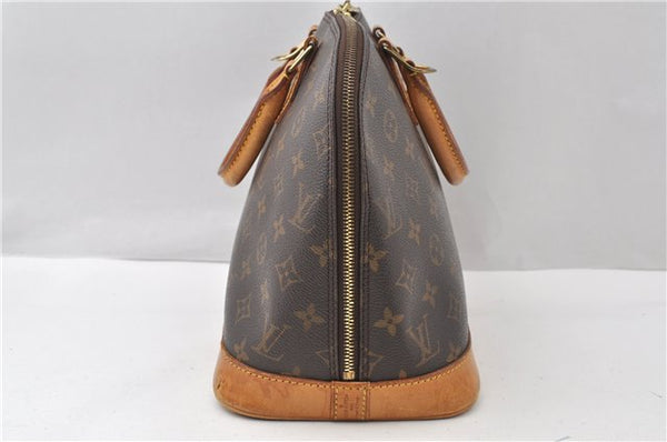 Authentic Louis Vuitton Monogram Alma Hand Bag Purse M51130 LV 8734F