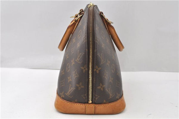 Authentic Louis Vuitton Monogram Alma Hand Bag Purse M51130 LV 8734F
