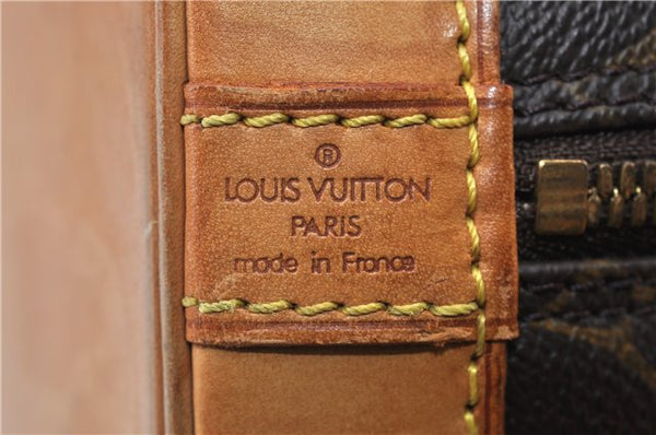 Authentic Louis Vuitton Monogram Alma Hand Bag Purse M51130 LV 8734F