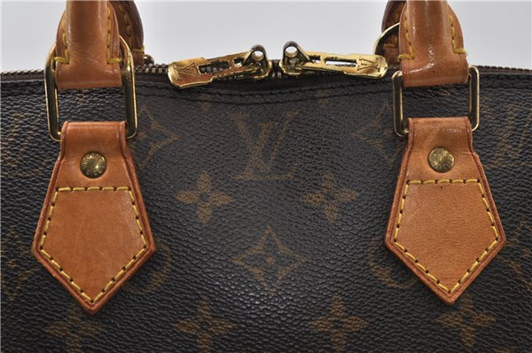 Authentic Louis Vuitton Monogram Alma Hand Bag Purse M51130 LV 8734F