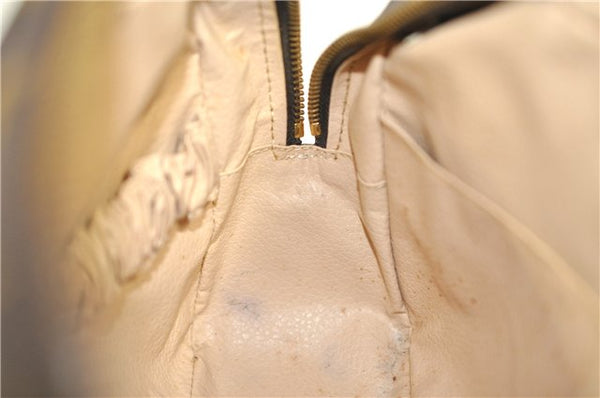 Auth Louis Vuitton Monogram Trousse Toilette 28 Clutch Hand Bag M47522 LV 8735F