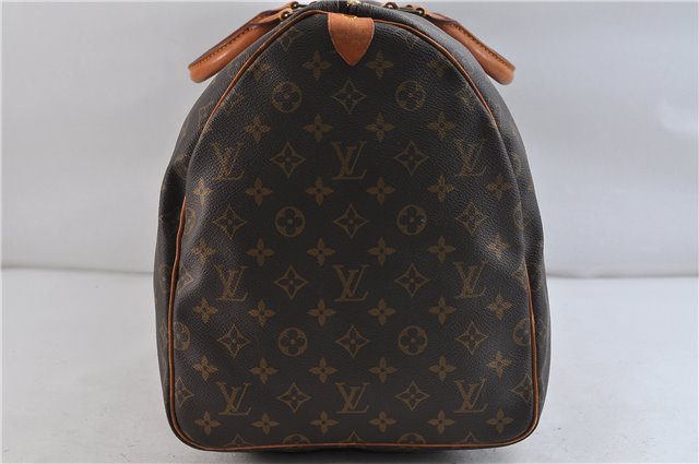 Authentic LOUIS VUITTON Monogram Keepall 55 Boston Bag M41424 LV 8736B