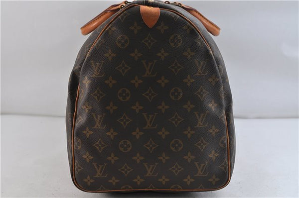 Authentic LOUIS VUITTON Monogram Keepall 55 Boston Bag M41424 LV 8736B