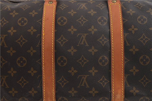 Authentic LOUIS VUITTON Monogram Keepall 55 Boston Bag M41424 LV 8736B